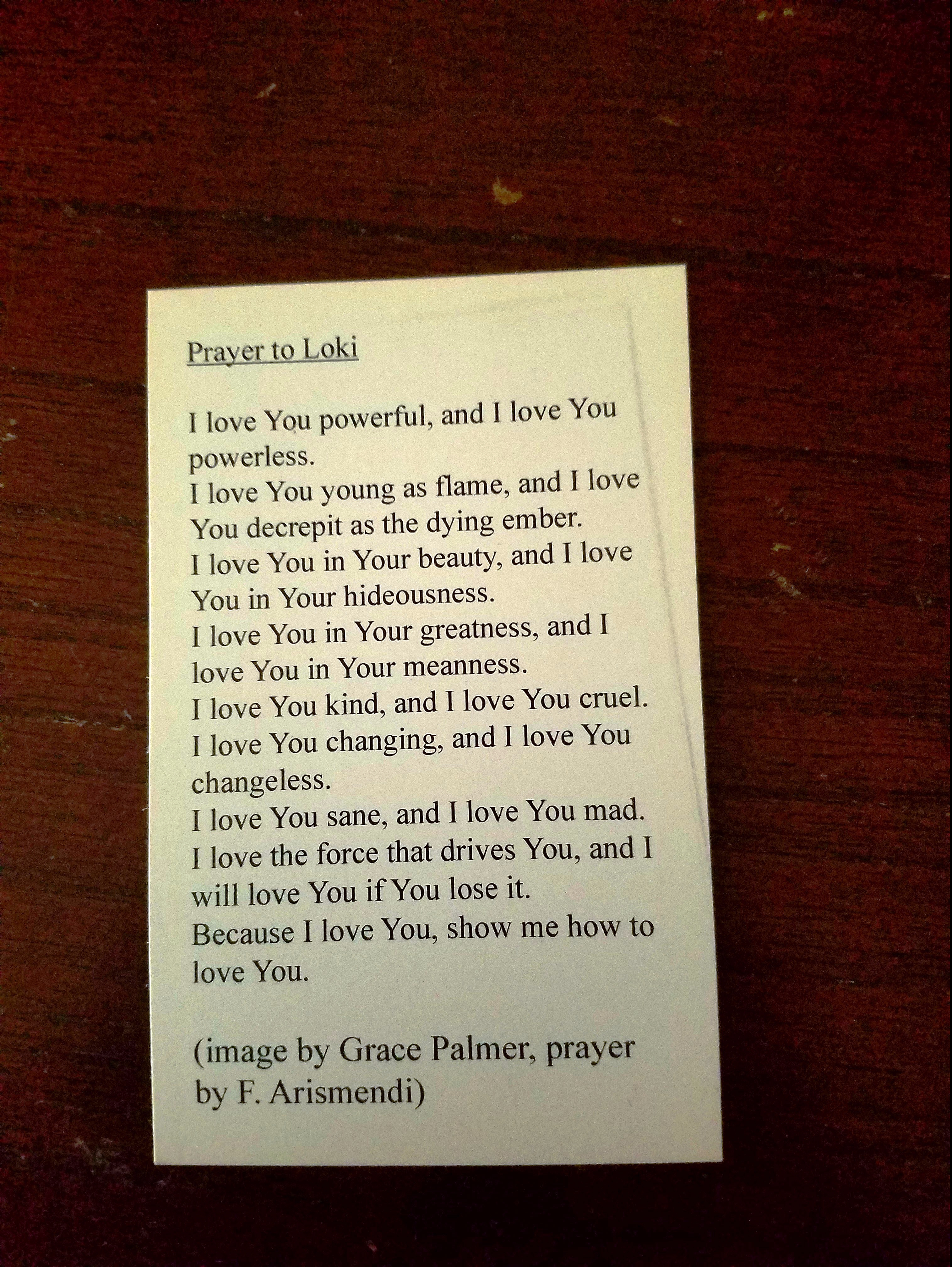 lokiprayercardprayer